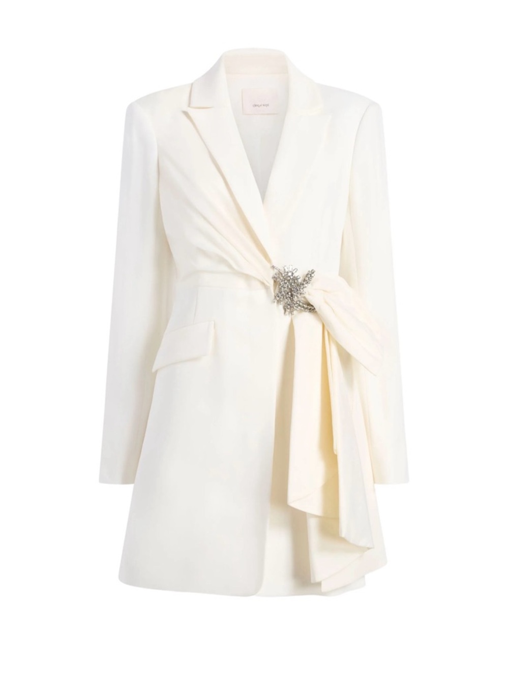 Cinq a Sept TAFFETA BOW CHEYENNE DRESS